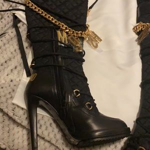 Moschino X H&M boots